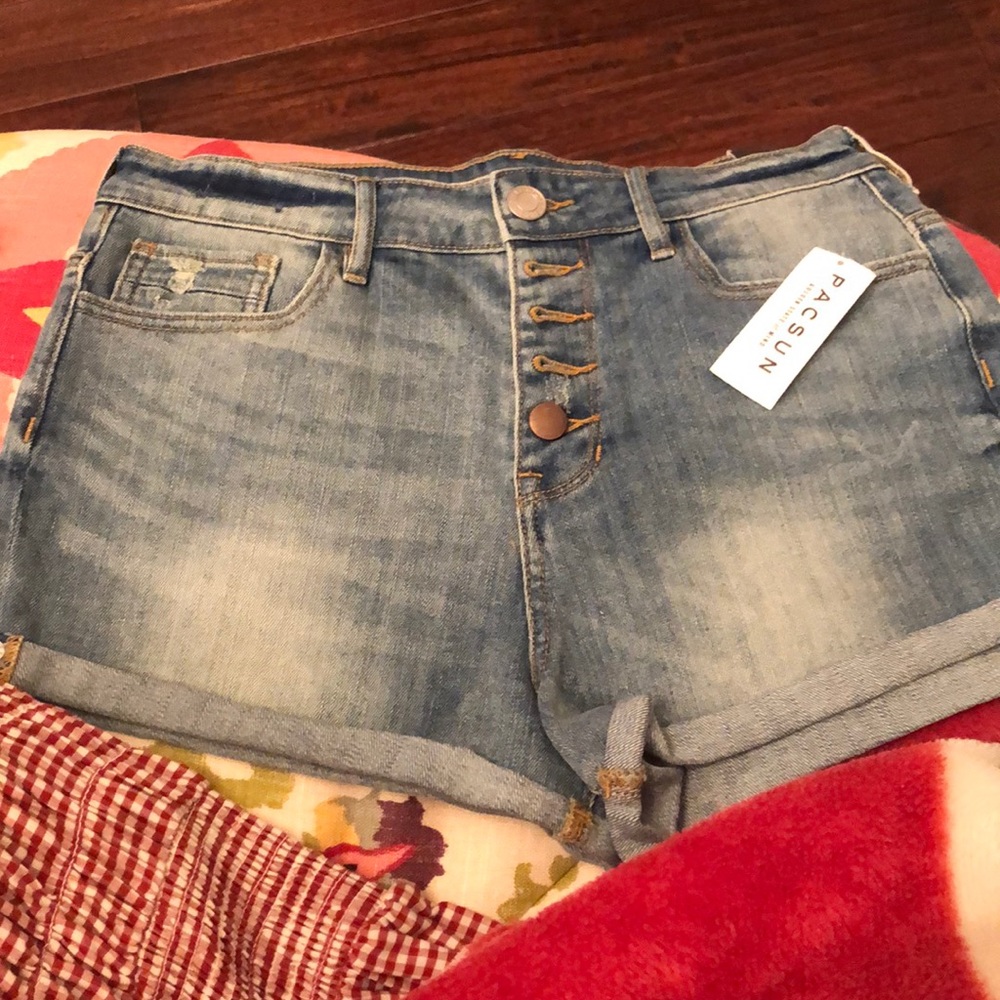 Denim shorts!